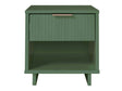 Granville Nightstand 1.0 in Sage Green by Manhattan Comfort at Eve Furniture