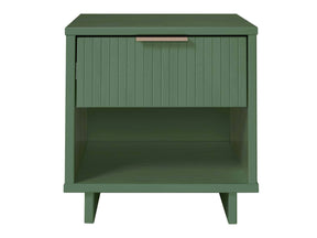 Granville Nightstand 1.0 in Sage Green by Manhattan Comfort at Eve Furniture
