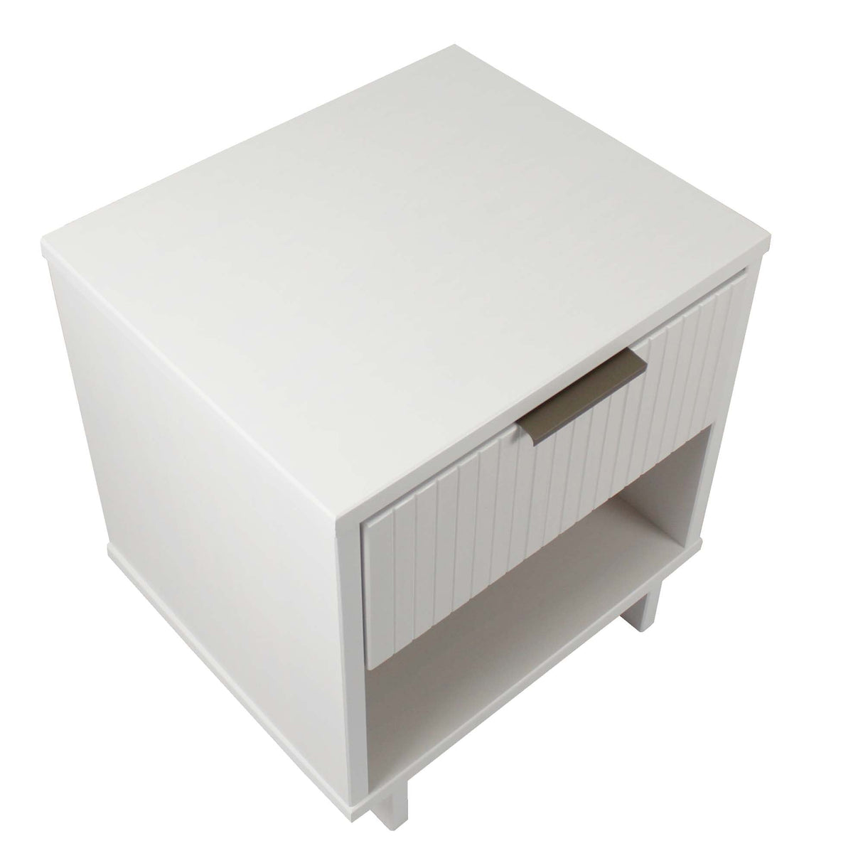 Granville Nightstand 1.0 in White by Manhattan Comfort at Eve Furniture