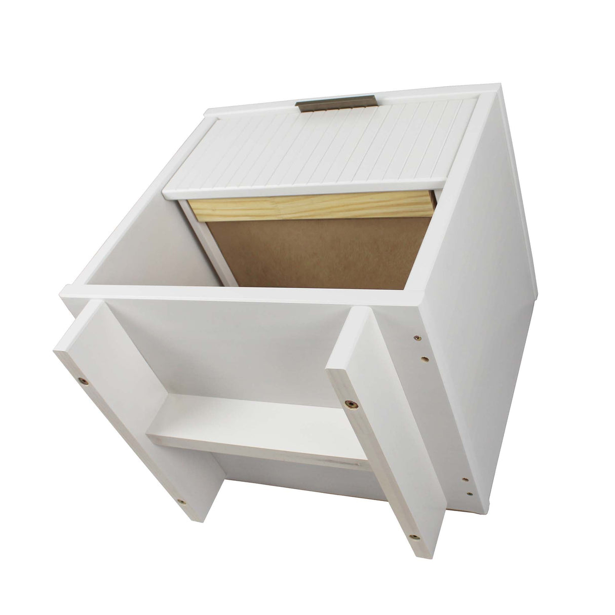 Granville Nightstand 1.0 in White by Manhattan Comfort at Eve Furniture