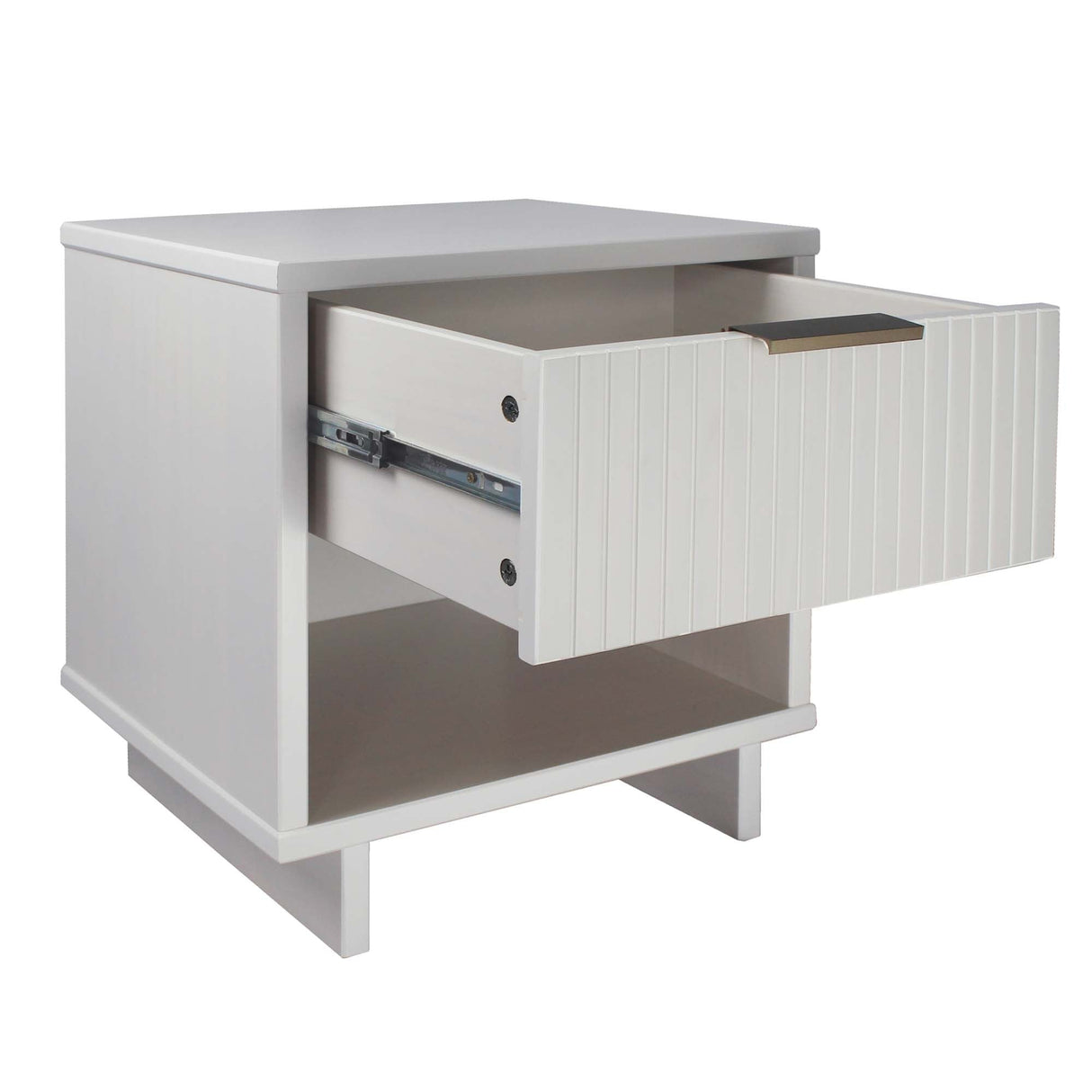 Granville Nightstand 1.0 in White by Manhattan Comfort at Eve Furniture