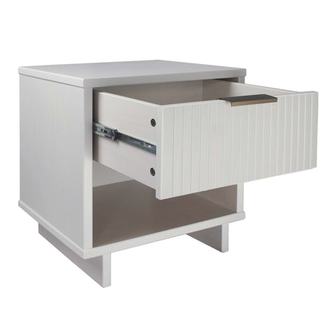Granville Nightstand 1.0 in White by Manhattan Comfort at Eve Furniture
