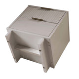 Granville Nightstand 2.0 in Light Grey by Manhattan Comfort at Eve Furniture