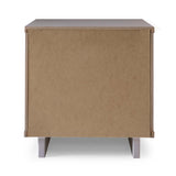 Granville Nightstand 2.0 in Light Grey by Manhattan Comfort at Eve Furniture