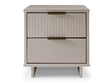 Granville Nightstand 2.0 in Light Grey by Manhattan Comfort at Eve Furniture