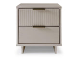 Granville Nightstand 2.0 in Light Grey by Manhattan Comfort at Eve Furniture