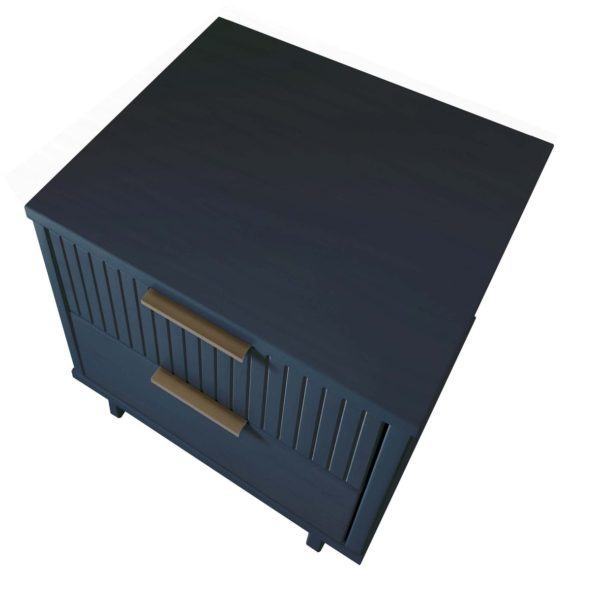 Granville Nightstand 2.0 in Midnight Blue by Manhattan Comfort at Eve Furniture
