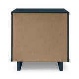 Granville Nightstand 2.0 in Midnight Blue by Manhattan Comfort at Eve Furniture