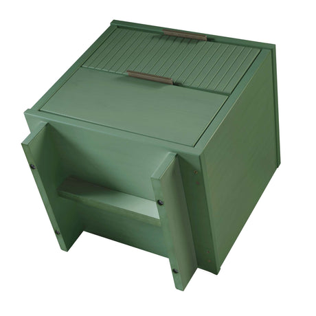 Granville Nightstand 2.0 in Sage Green by Manhattan Comfort at Eve Furniture