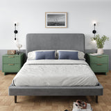 Granville Nightstand 2.0 in Sage Green (set of 2) by Manhattan Comfort at Eve Furniture
