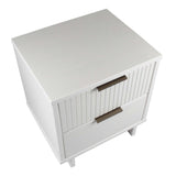 Granville Nightstand 2.0 in White by Manhattan Comfort at Eve Furniture