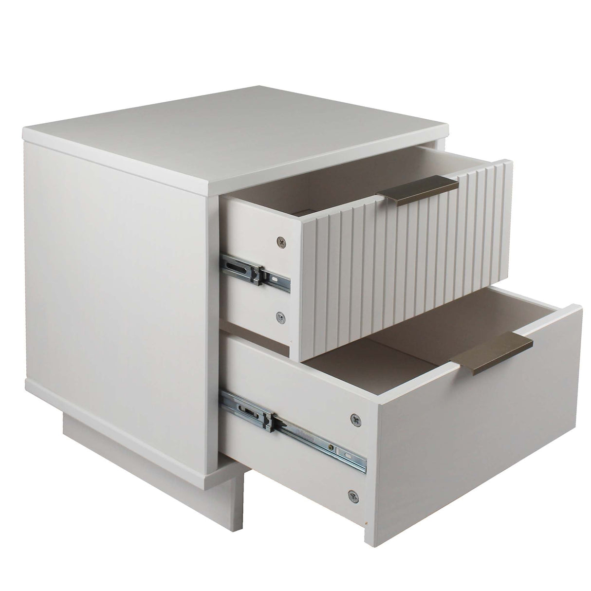 Granville Nightstand 2.0 in White by Manhattan Comfort at Eve Furniture