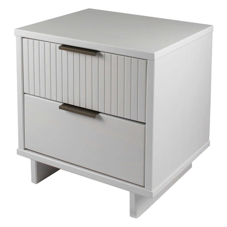 Granville Nightstand 2.0 in White by Manhattan Comfort at Eve Furniture