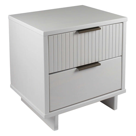 Granville Nightstand 2.0 in White by Manhattan Comfort at Eve Furniture