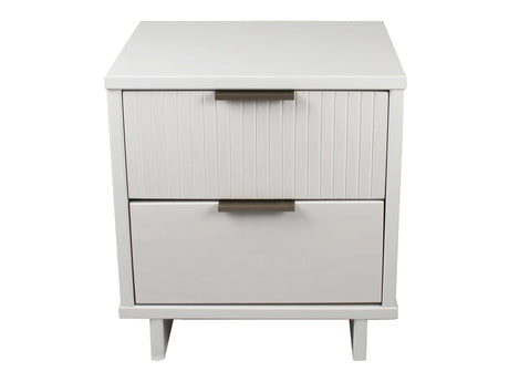 Granville Nightstand 2.0 in White by Manhattan Comfort at Eve Furniture