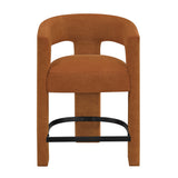 Granville Orange Counter Height Chair