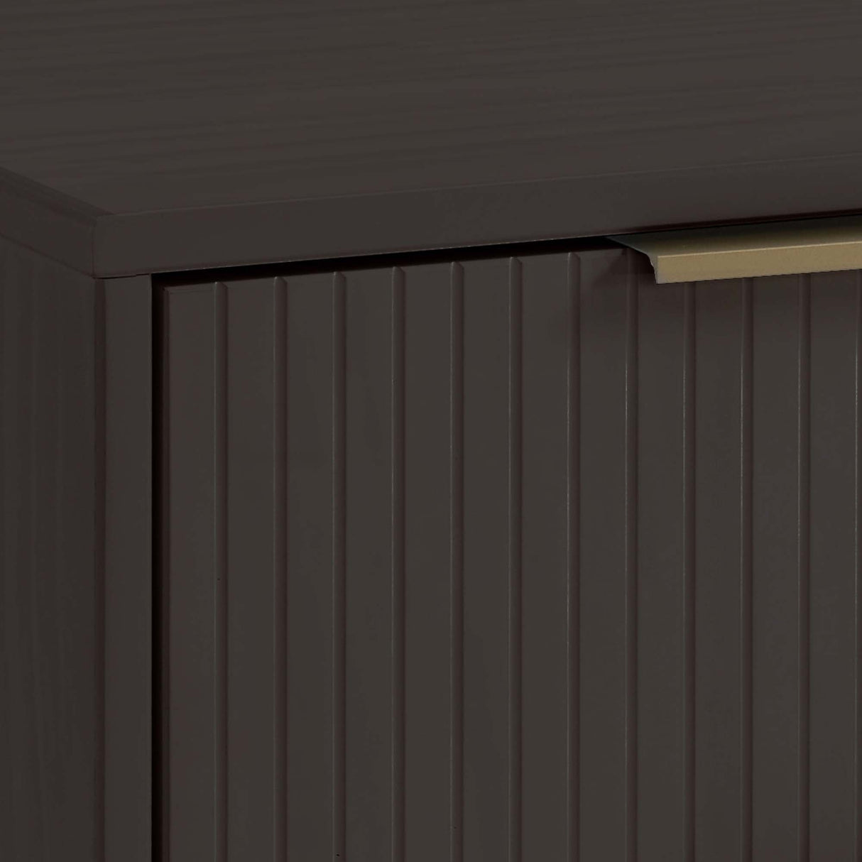 Granville Tall 23.62 Narrow Dresser in Dark Grey by Manhattan Comfort at Eve Furniture