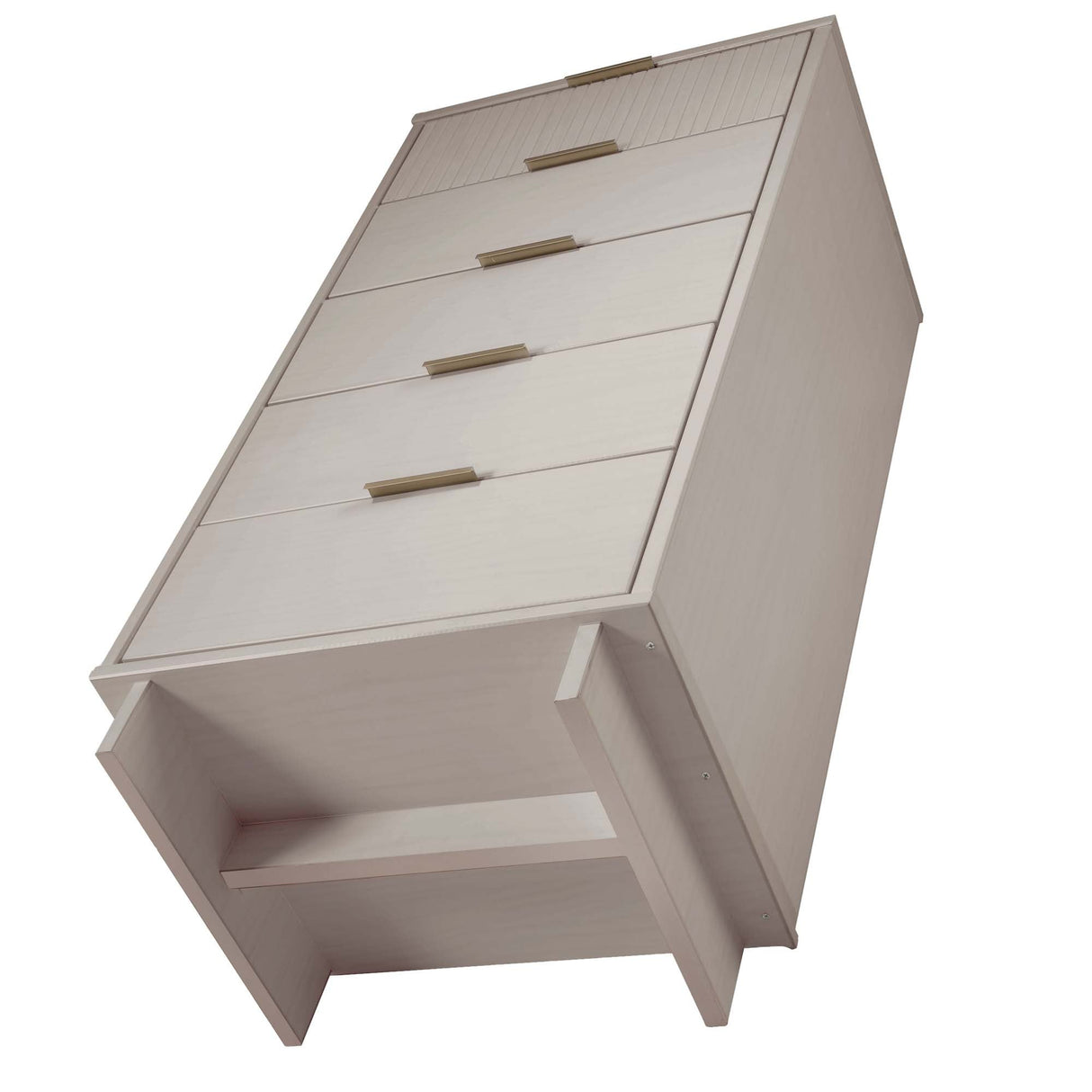 Granville Tall 23.62 Narrow Dresser in Light Grey by Manhattan Comfort at Eve Furniture