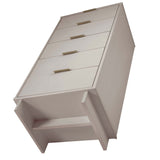 Granville Tall 23.62 Narrow Dresser in Light Grey by Manhattan Comfort at Eve Furniture