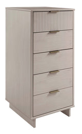 Granville Tall 23.62 Narrow Dresser in Light Grey by Manhattan Comfort at Eve Furniture