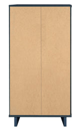 Granville Tall 23.62 Narrow Dresser in Midnight Blue by Manhattan Comfort at Eve Furniture
