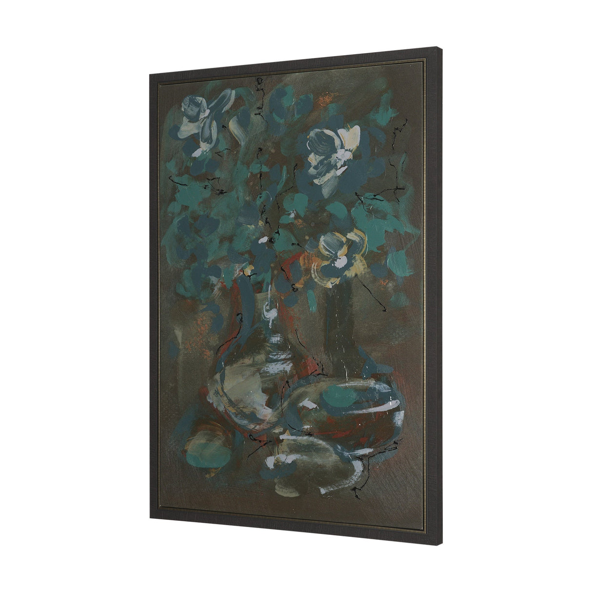 Graphite Sensation I by Mercana Studio a Hand Embellished Textured Framed Canvas by Mercana at Eve Furniture