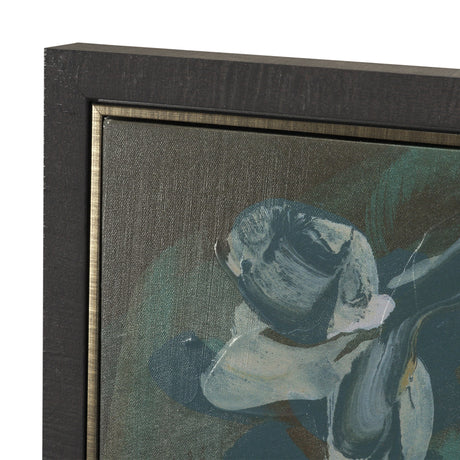 Graphite Sensation I by Mercana Studio a Hand Embellished Textured Framed Canvas by Mercana at Eve Furniture