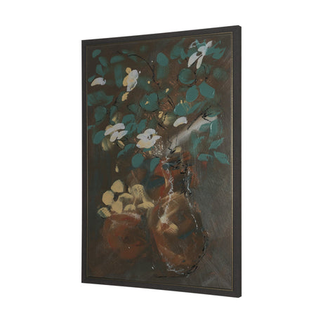 Graphite Sensation II by Mercana Studio a Hand Embellished Textured Framed Canvas by Mercana at Eve Furniture