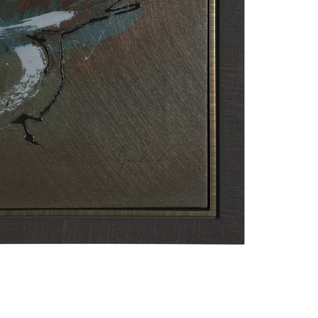 Graphite Sensation II by Mercana Studio a Hand Embellished Textured Framed Canvas by Mercana at Eve Furniture