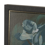 Graphite Sensation II by Mercana Studio a Hand Embellished Textured Framed Canvas by Mercana at Eve Furniture