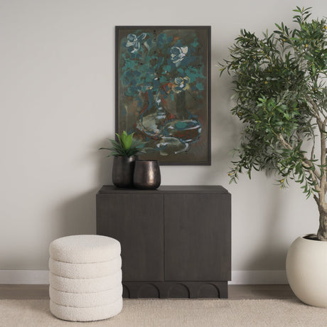 Graphite Sensation II by Mercana Studio a Hand Embellished Textured Framed Canvas by Mercana at Eve Furniture