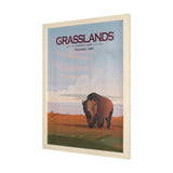 Grasslands GO (L) by Mercana Studio a Hand Embellished Decograph Framed Art Print by Mercana at Eve Furniture