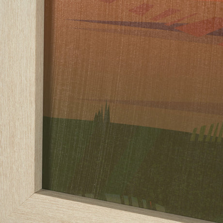 Grasslands GO (L) by Mercana Studio a Hand Embellished Decograph Framed Art Print by Mercana at Eve Furniture
