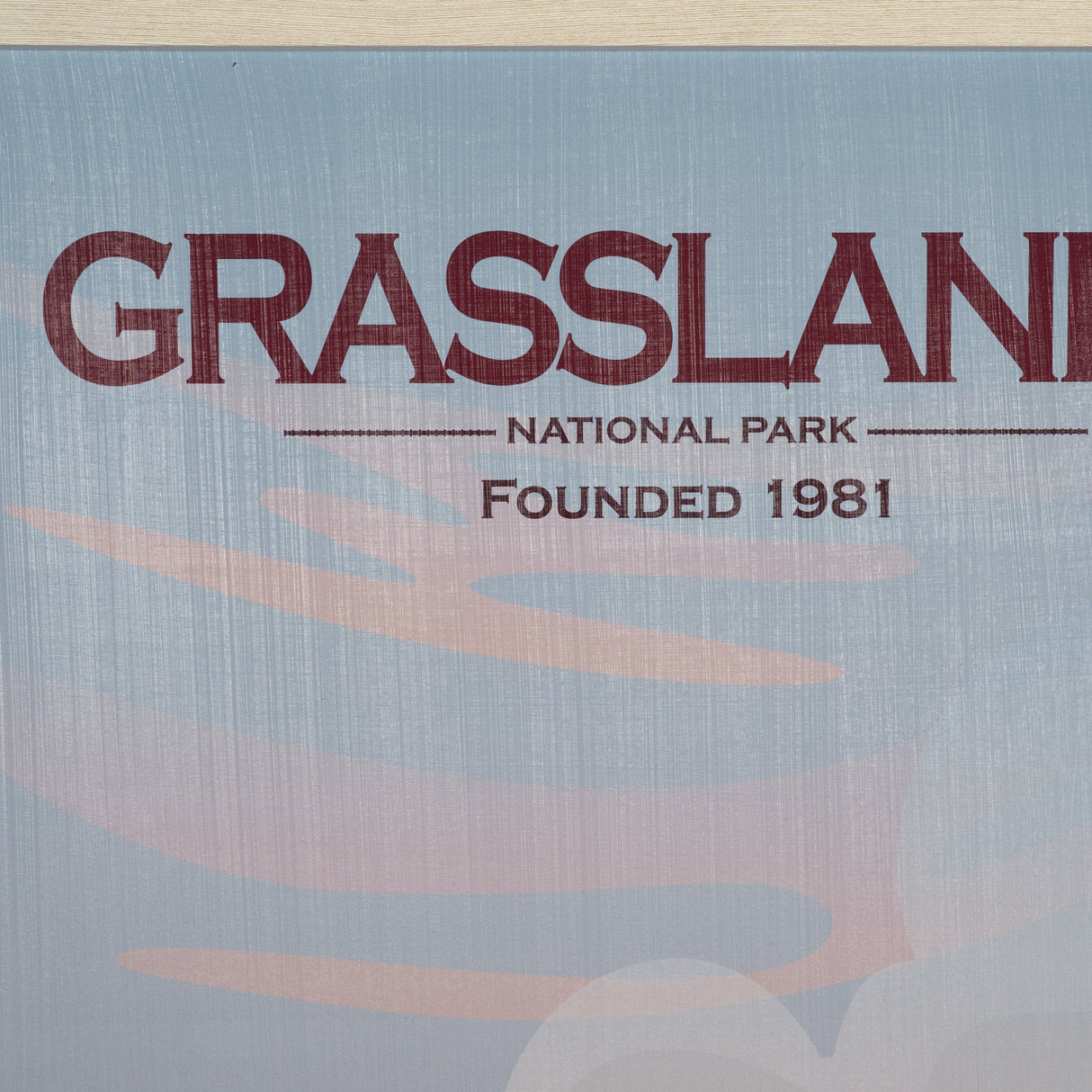Grasslands GO (L) by Mercana Studio a Hand Embellished Decograph Framed Art Print by Mercana at Eve Furniture
