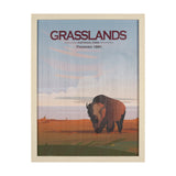 Grasslands GO (L) by Mercana Studio a Hand Embellished Decograph Framed Art Print by Mercana at Eve Furniture