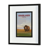 Grasslands GO (M) by Mercana Studio a Framed Art Print Matted under Glass by Mercana at Eve Furniture