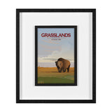 Grasslands GO (M) by Mercana Studio a Framed Art Print Matted under Glass by Mercana at Eve Furniture