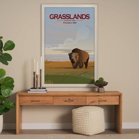 Grasslands GO (XL) by Mercana Studio a Hand Embellished Decograph Framed Art Print under Glass by Mercana at Eve Furniture