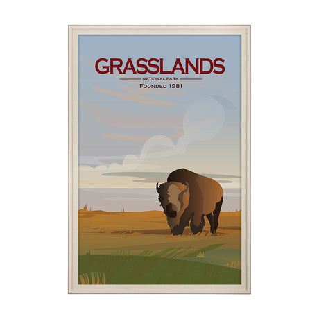 Grasslands GO (XL) by Mercana Studio a Hand Embellished Decograph Framed Art Print under Glass by Mercana at Eve Furniture