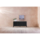 Grasslands Multicolor Painting Framed by Moe's Home at Eve Furniture