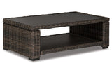 Grasson Lane Brown Coffee Table by Ashley at Eve Furniture