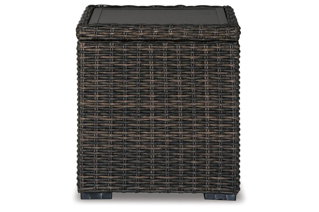 Grasson Lane Brown End Table by Ashley at Eve Furniture