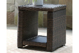 Grasson Lane Brown End Table by Ashley at Eve Furniture
