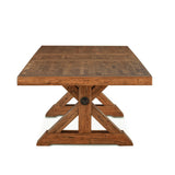 Grassroots Aspen 100-144" Extension Table in Earth by Home Trends & Design at Eve Furniture
