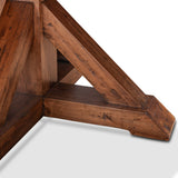 Grassroots Aspen 60" Round Dining Table in Earth by Home Trends & Design at Eve Furniture