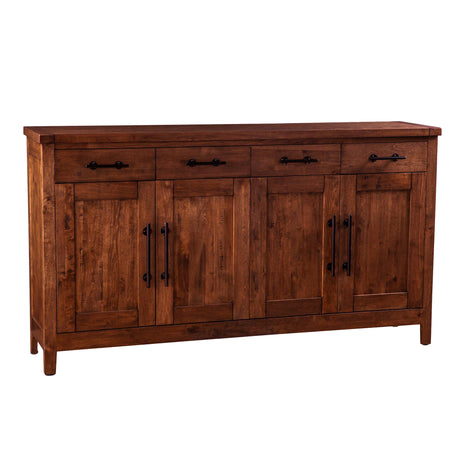 Grassroots Aspen 72" Buffet in Chestnut by Home Trends & Design at Eve Furniture