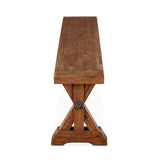 Grassroots Aspen 82" Bench in Earth by Home Trends & Design at Eve Furniture