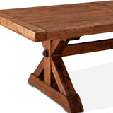 Grassroots Aspen 88-110" Extension Table in Earth by Home Trends & Design at Eve Furniture