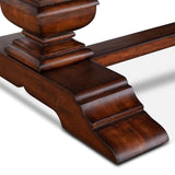 Grassroots Charles 88"-110" Extension Table in Chestnu by Home Trends & Design at Eve Furniture