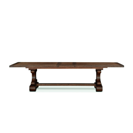 Grassroots Maxwell 108"-144" Extension Table in Chestnut by Home Trends & Design at Eve Furniture